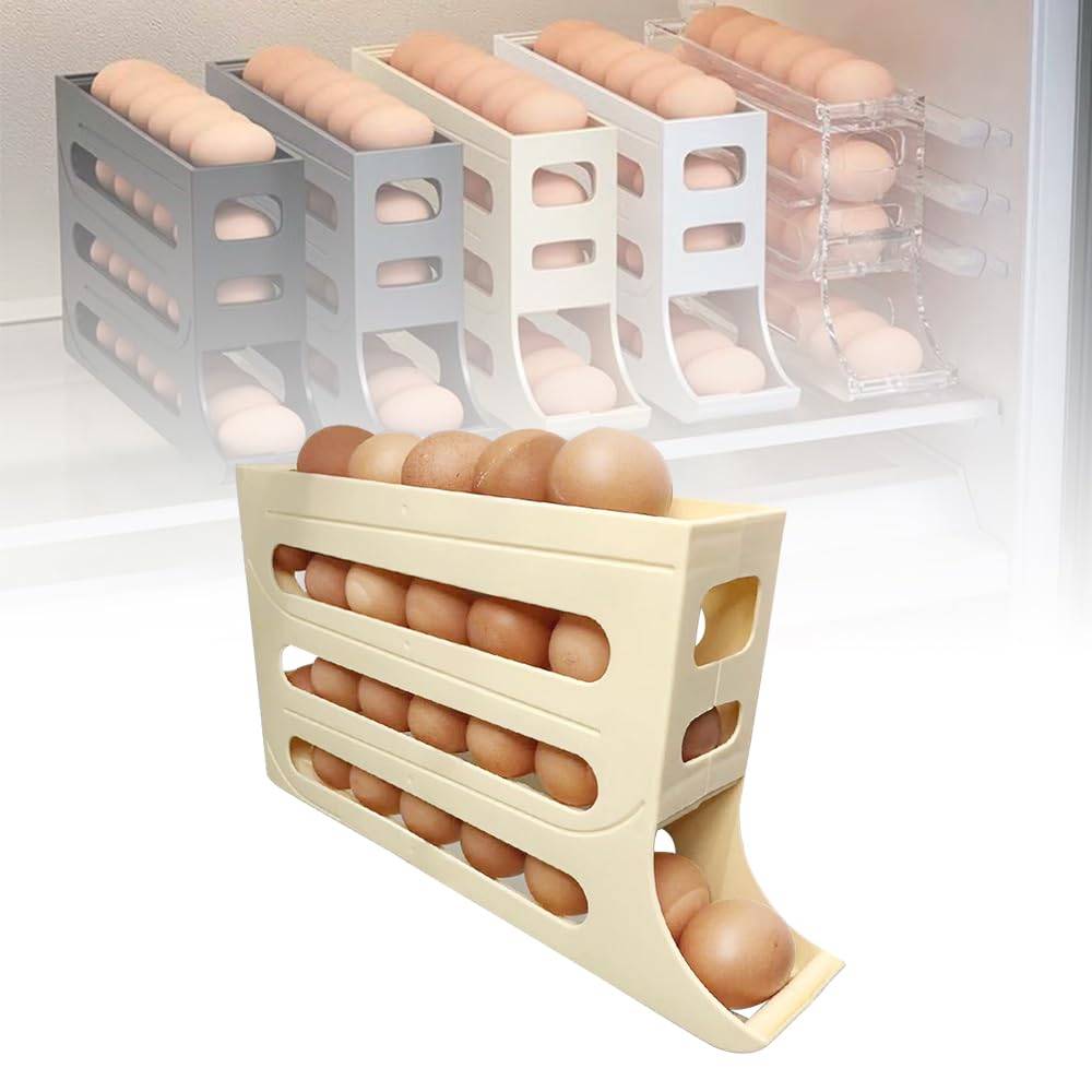 🥚 4 Layer Egg Storage Rack - ৪ লেয়ারের এগ স্টোরেজ র‍্যাক