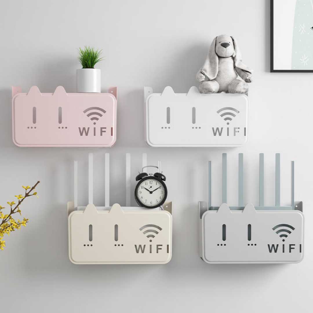 ✨ Wall Mounted WiFi Router Stand – ওয়াল মাউন্টেড ওয়াইফাই রাউটার স্ট্যান্ড